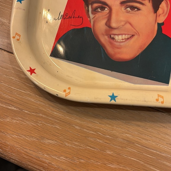 1964 Worcester Ware Beatles Tray - Picture 8 of 16